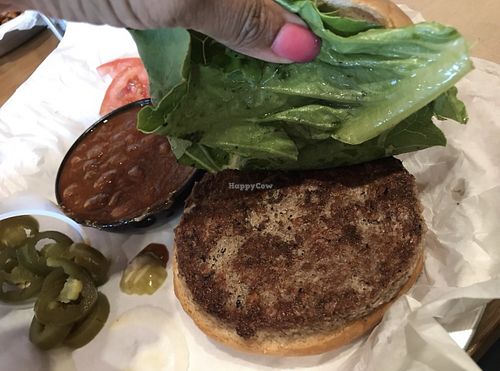 Impossible burger   at Brothers BBQ in Broomfield