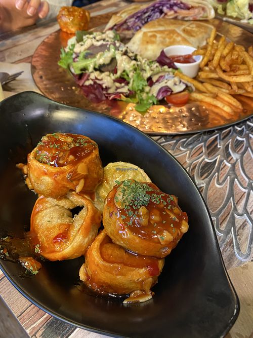 New dumplings. Pretty good! at Cafe SIVA 카페 시바 in Seoul