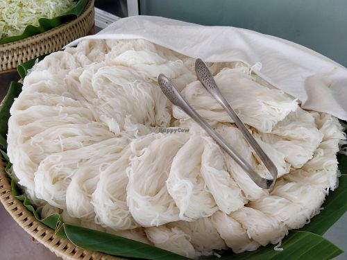 White noodles at Wat Phra That Pha Son Kaeo in Phetchabun