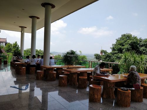 Dining area at Wat Phra That Pha Son Kaeo in Phetchabun