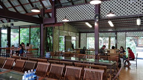 Restaurant interior at Italia Gusto in Phetchabun