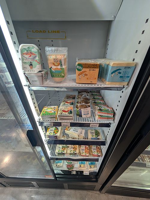 Vegan cheese at Kaylee's in Johannesburg