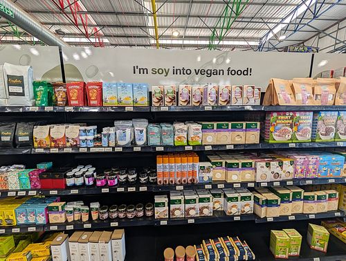 I'm soy into vegan food at Kaylee's in Johannesburg