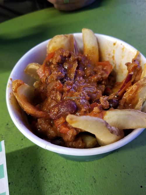Chili Cheese dipper fries at Java Juice Cafe in Flagstaff