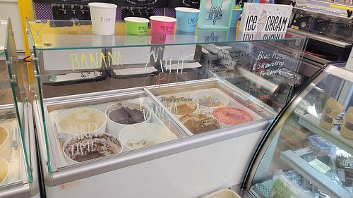 Vegan ice creams! at Java Juice Cafe in Flagstaff