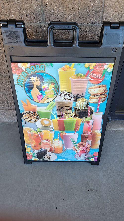 All vegan options here! at Java Juice Cafe in Flagstaff