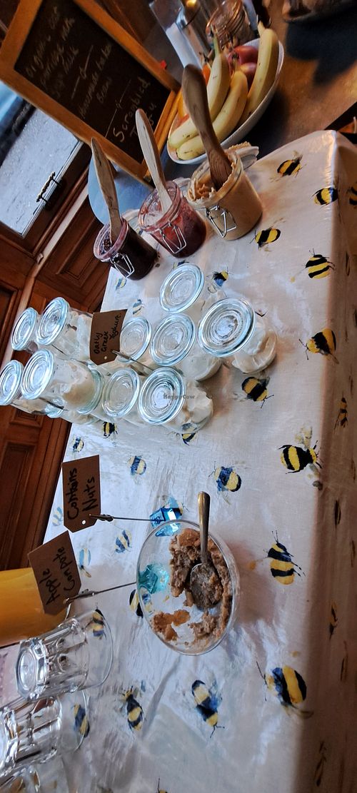 Oatly yogurts at Saorsa 1875 in Pitlochry