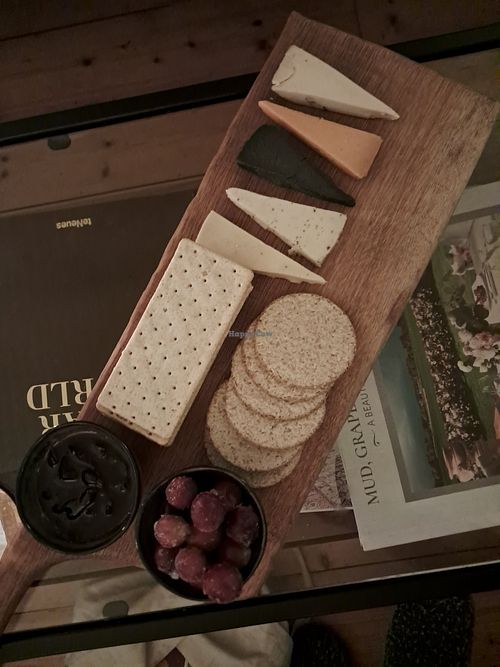 Cheese selection at Saorsa 1875 in Pitlochry