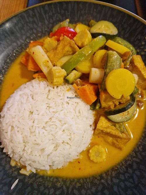 Massaman Curry mit Tofu at Pink Elefant in Karlsruhe