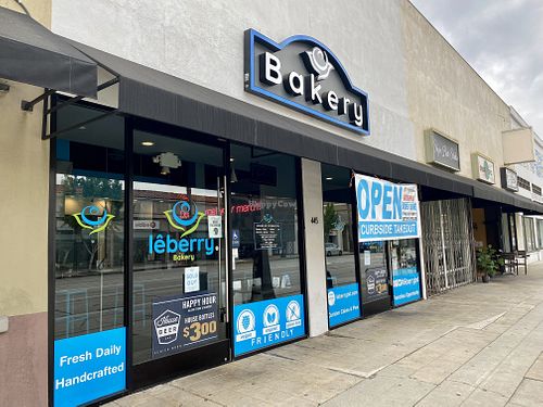 Exterior  at Lêberry Bakery in Pasadena