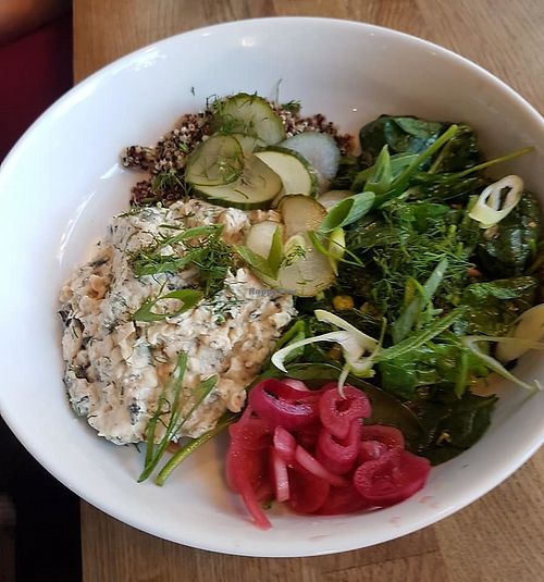 Chuna salad at Punk Vegan in Leeds