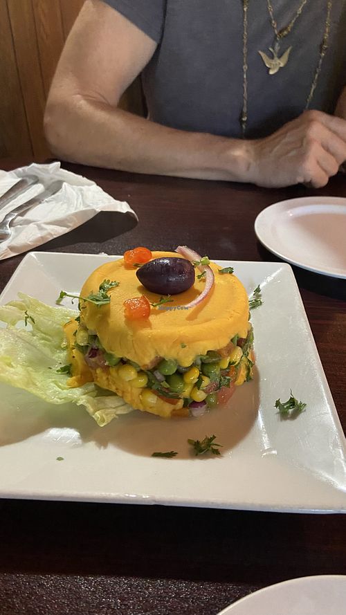 Mashed potato veg appetizer   at Aji Limon in Bonita Springs