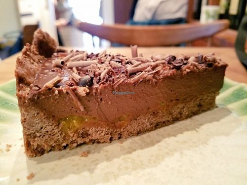 Chocolate Orange cake at Tushita in Munich