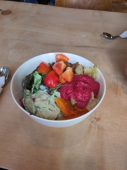 Large bowl (daily food option) at Tushita in Munich