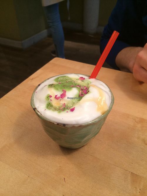 Latte at Tushita in Munich