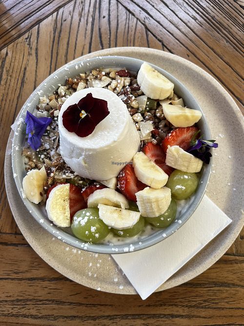 looks pretty but tastes nasty:(  at Beach Cafe   in Seaford