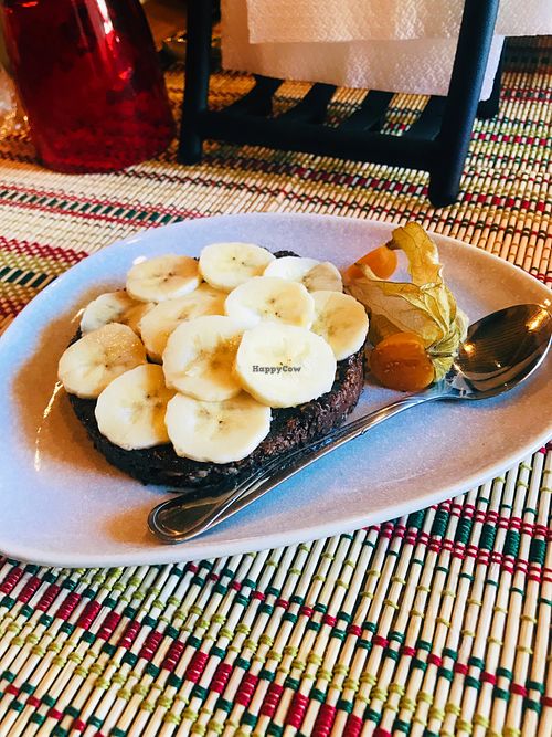 Vegan cake  at Veggies in Tirana