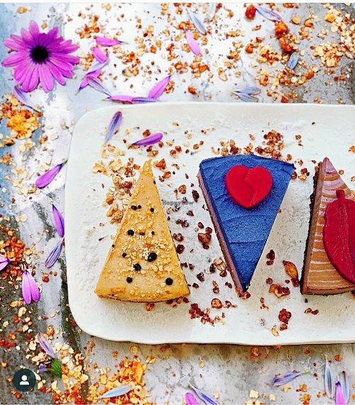 Raw cake at Balifornia in Moscow