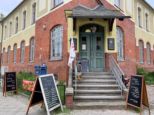 entrance at Eismanufaktur in der Alten Post in Bernau Bei Berlin