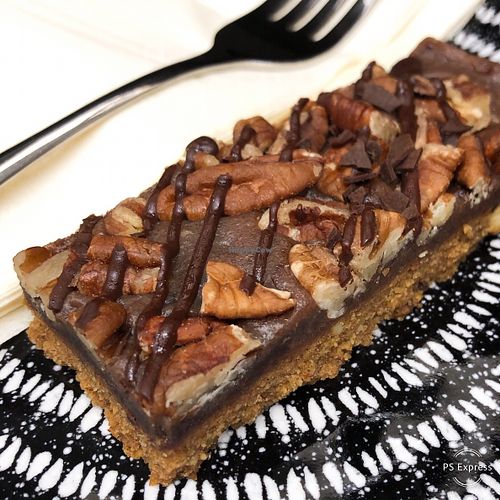 Pecan and Caramel Traybake at The Crafty Crow in Gatehouse Of Fleet