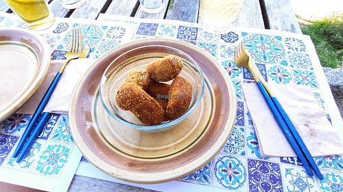 Croquetas de Shitaque at Cote Cafe in Zarzalejo