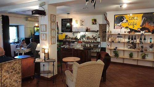 Interior at Cote Cafe in Zarzalejo