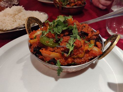 Karahai Baigan at Yummy India in Nicosia