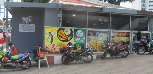 Entrance at Mr. Veg in Pattaya