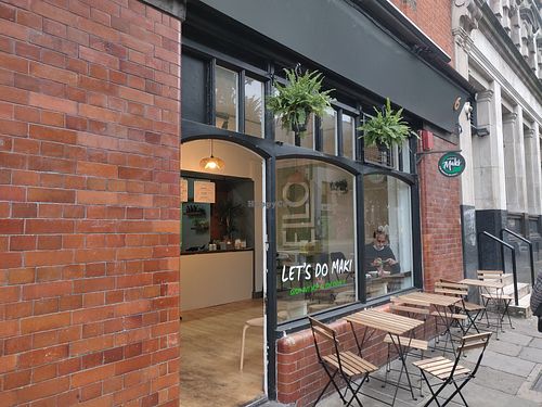 Outside at Let's Do Maki in London