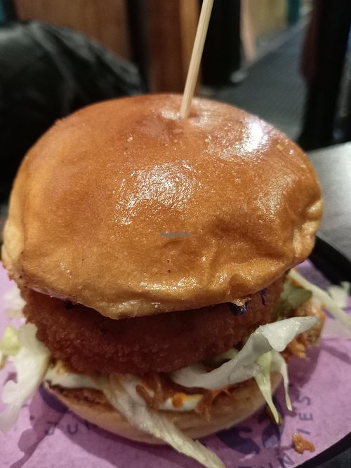 The OG burger at Wholesome Junkies in Manchester