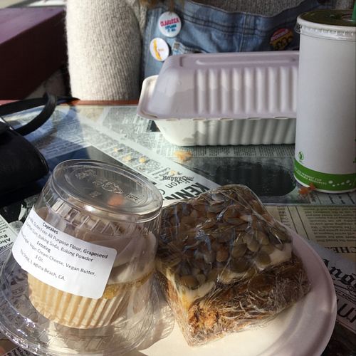 we even took stuff to go :)  at The Stand Natural Foods in Laguna Beach