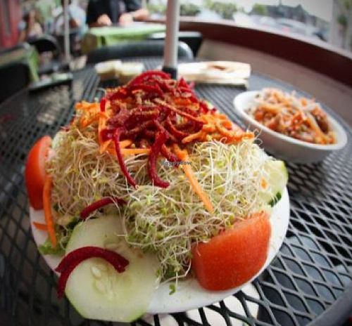 vegetable salad at The Stand Natural Foods in Laguna Beach