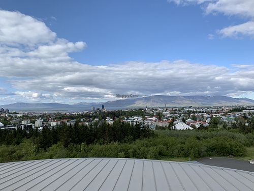 View at Kaffitar - Perlan Museum in Reykjavik