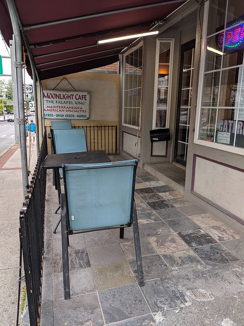 Moon Light Cafe storefront at Moon Light Cafe in New Paltz