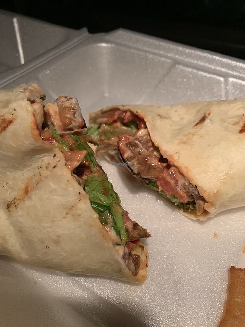 Veggie Roll-Up! at Moon Light Cafe in New Paltz