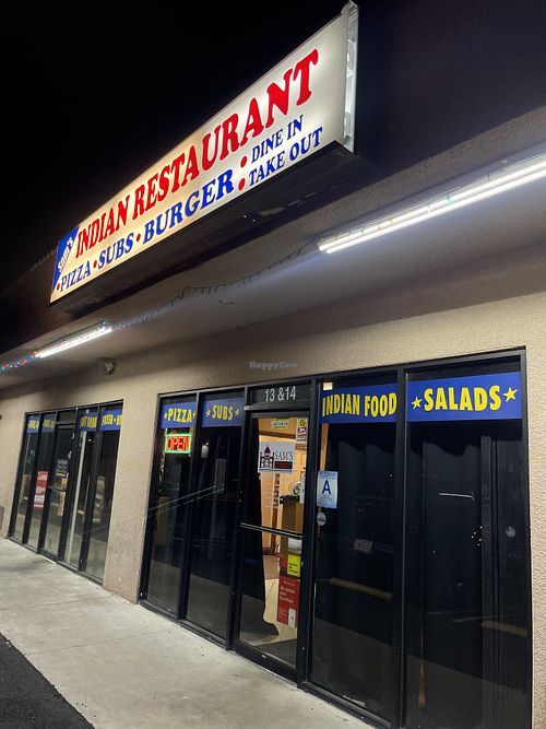 Outside  at Sam's in Joshua Tree