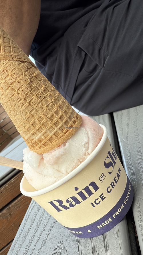 Sorbet  at Rain or Shine Ice Cream in Vancouver