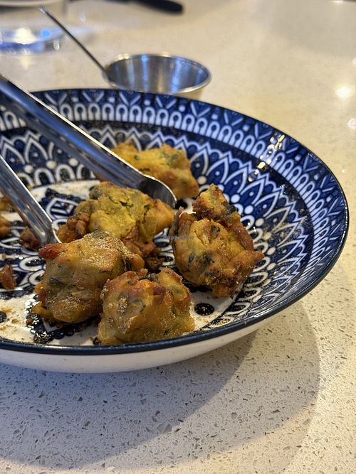 pakora  at Indian Masala Bistro in Whistler