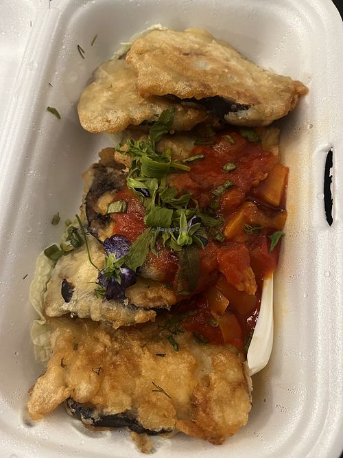 Eggplant   at Vilties Vaistinės Arbatine in Kaunas