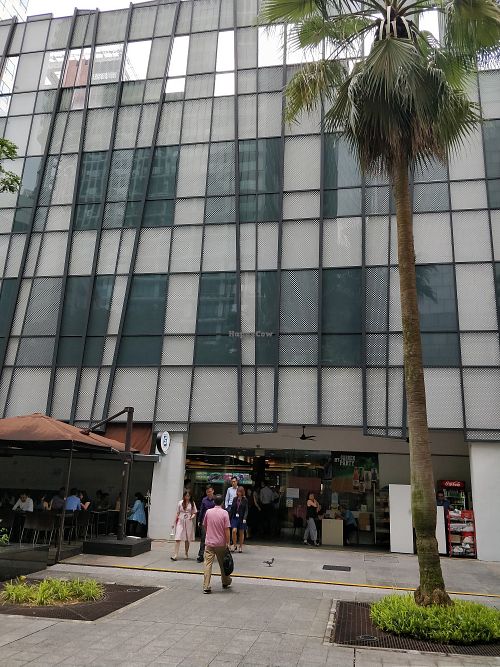 China Square Food centre is inside this building at Komala's Restaurant - China Square in Central Singapore