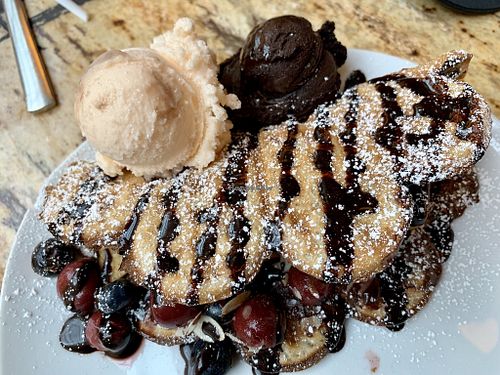 waffle at Wonder Waffel - Berlin Mall in Berlin