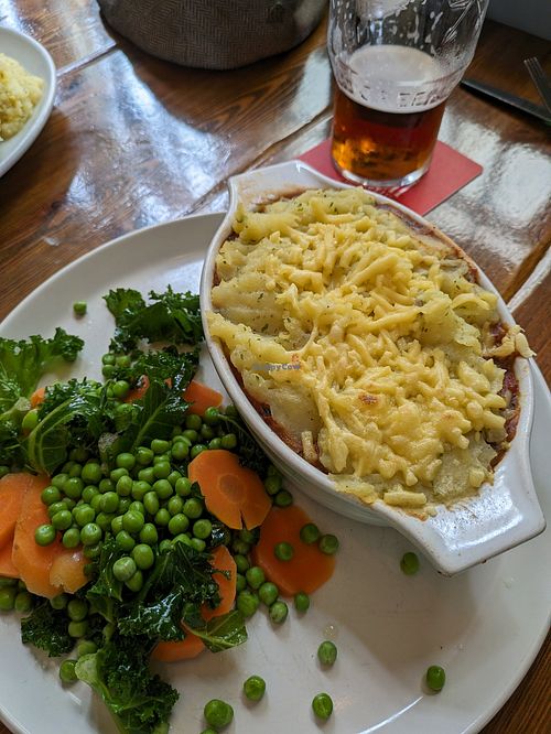 Shepherdless pie at Crown & Anchor in Winchester