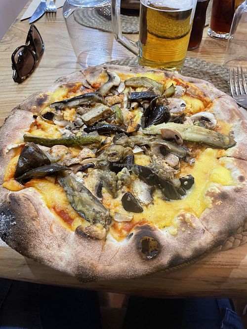 Ortalana vegan pizza  at Il Gusto - Maybe closed in Planos