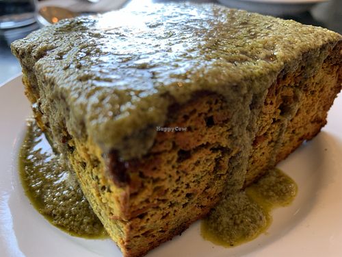 Frittata vegan  at Retrograde Coffee Roasters in Sebastopol