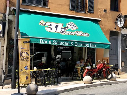 Front at Le 37 Green House in Grasse