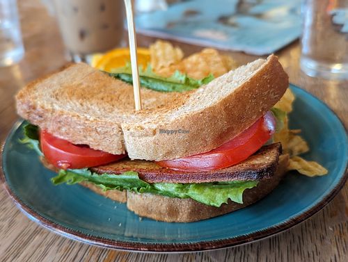 Vegan BLT at The Black Dog in Snoqualmie