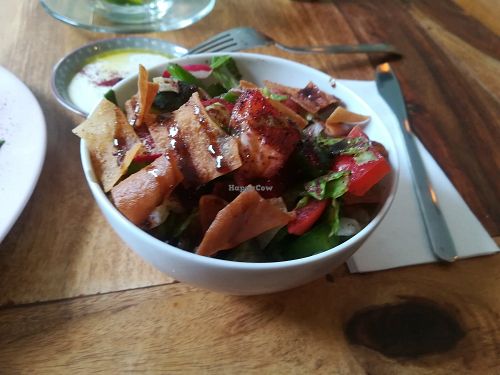 Salad at Akkawy in Berlin