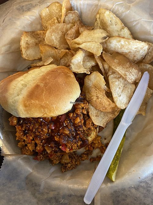 Tofu sandwich at Eclipse Company Store in The Plains