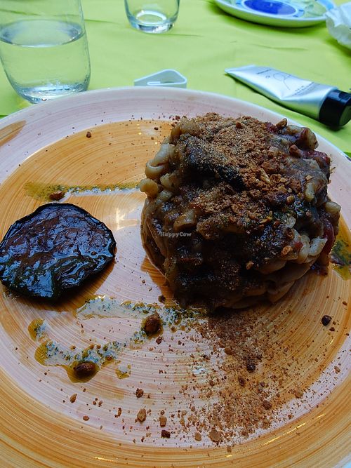 Busiate at Giardino Corallo in San Vito Lo Capo