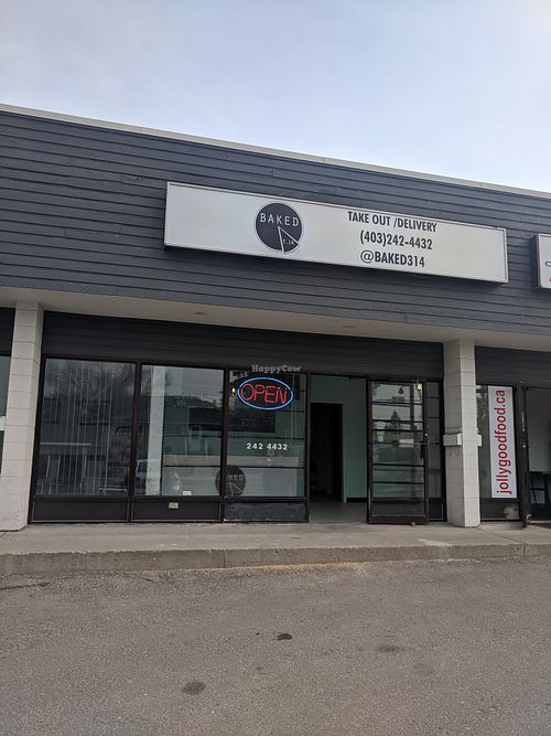 Exterior at Baked 3.14 in Calgary